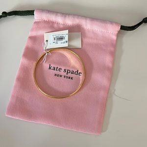 NWT Kate space idiom bangle - heart of gold